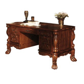 Dresden Cherry Oak Executive Desk Model 12169 By ACME Furniture